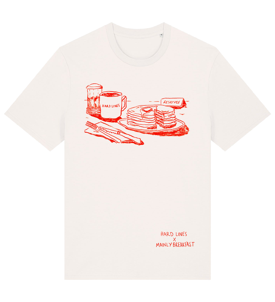 Mainly Breakfast T – Hard Lines Coffee